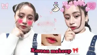 Korean makeup for beginners🎀|with flicka silk touch || Indian girl / Makeup tips by muskan 