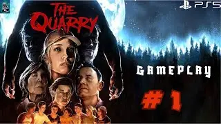 The Quarry Gameplay 1 |4K60FPS HDR [No Comentry] |Horror movie #PS5
