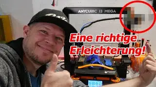 Anycubic MegaX I3 Mega Tuning: Extruder, Bed Handle