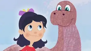 Gisele's Mashup Adventures - Episode 3 - Pizza, Train, Dinosaur, Cartoon Show for Kids