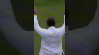 MOHAMMAD AZHARUDDIN HITS A LONG SIX TO DOMINIC CORK