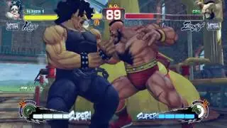 Ultra Street Fighter IV battle: Hugo vs Zangief