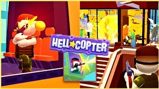 *NEW GUN* HELLCOPTER - Gameplay Walkthrough Level 1 to 10 || All Levels by Unlock Puzzles