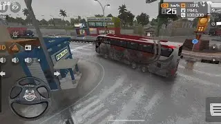 Bus Simulator Indonesia in india bus game video 