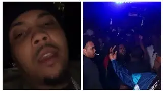G Herbo Reacts To A Fan Throwing Up GD In front Of Him 