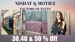 Nishat & Motifz Factory Outlets/ Eid Dress Hunt/ Shopping Vlog #shopping #eidvlog
