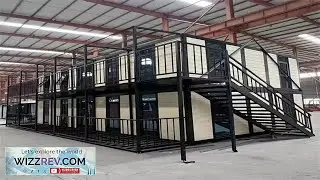 Container House Detachable Folding Room Garden Back Yard House Warehouse Barn Detachable