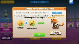 #DML How to breed a LOKI DRAGON? - Dragon Mania Legends