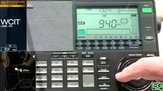 Daytime AM Bandscan for Fort Wayne, IN (2015)