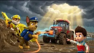 PAW Patrol: Pups Save the Sinking Tractor! 🚜🌧️ | Mudslide Rescue & STEM Teamwork!
