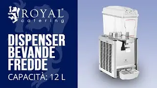 Dispenser bevande fredde Royal Catering RCSD-12C | Presentazione del prodotto