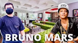 Fui na casa do BRUNO MARS (studio city)