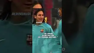 The reason messi loves Ronaldinho so much#shorts