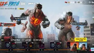 Free full max godzilla prize path and caret opening #bgmi #pubgmobile #yt