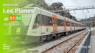 Estaci&oacute; de Les Planes | FGC: S1, S2 - S112, 113, 115 | MiniVlog