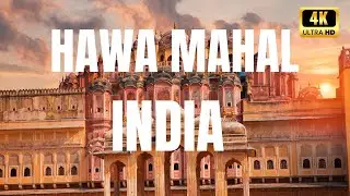 Palace of the Winds Hawa Mahal, India | 4K HD Travel Video #travel #india #youtube #history #fyp