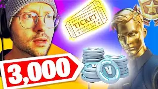 GOLDEN TICKET JACKPOT! Win 3,000 V-Bucks LIVE Tonight! 🎰
