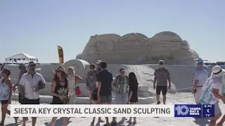 Siesta Key's Crystal Classic Sand Sculpting Festival returned for its 15th year