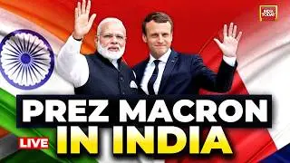 Emmanuel Macron In India LIVE | AI Summit In India | Artificial Intelligence |  LIVE UPDATES