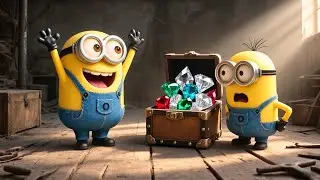 TREASURE CHEST MYSTERY 💎🔍 Dave&rsquo;s Big Find, But Kevin Thinks Something&rsquo;s Fishy 🧐✨| Minions Animation