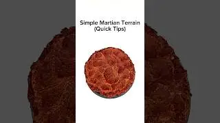 Martian Terrain (Quick Tips) #warhammer40k #miniature #painting #tutorial #tips