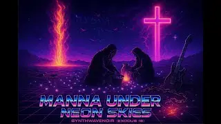 🔥✝️🎶 Manna Under Neon Skies 🎶✝️🔥 SynthwaveNoir Exodus 16 v1