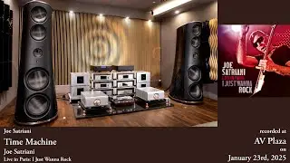 Joe Satriani: Time Machine | Magico M9 , Dan D'Agostino M550 , CH M10/L10/C1.2/T1/X1