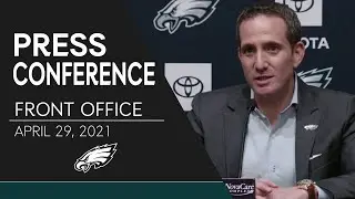 Eagles Front Office Discuss DeVonta Smith Selection | Eagles Press Conference