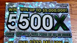 Arizona lottery-- 500X Pair!