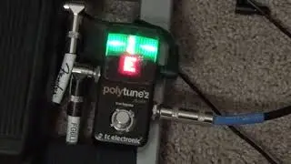 TC ELECTRONIC POLYTUNE 2 Tuner - In Line Tuner For Your Pedal Board