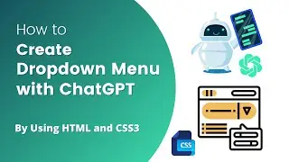 ChatGPT: Create a navbar with a dropdown menu in HTML and CSS3