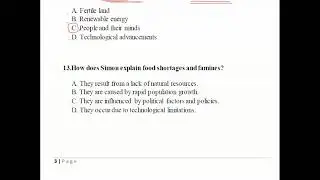 Geography of population questions and answers of enterance exams