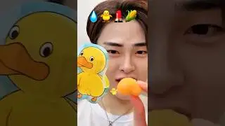 Eating Emoticons In Order😵💧🐥 #shorts #seungbini