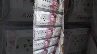 2/- Start #bindi wholesale market ludhiana 11 kucha field ganj jewellerycosmetichairstyle 9877708458