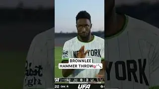 Picture perfect hammer throw from Marques Brownlee