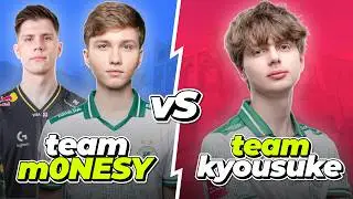 KYOUSUKE vs M0NESY + B1T on FACEIT with Utility Guide, Multi POV & Voice Comms (Dust2)