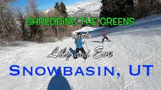 Shredding the Greens - Skiing Snowbasin in Utah