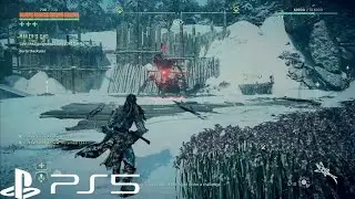 Aloy vs Corruptor Machine | Horizon Zero Dawn Remastered PS5 (No Damage, Ultra Hard, NG) 4K HDR