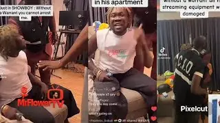 Showboy Has been Arrɛsted by the Ghana Police whilst Streaming Live - Gist