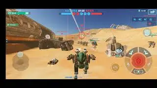 DESERT 🏜️ MAP WAR ROBOT GAME PLAY