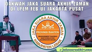 Syahdu_Jaka Suara Akhir Zaman #syahdu #rhomairama  #bisikanrhoma #febui #universitasindonesia