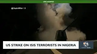 U.S. strike on ISIS terrorists in Nigeria