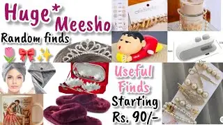 *HUGE* MEESHO RANDOM FINDS HAUL | 10+ ITEMS | VIRAL PRODUCTS | USEFUL RANDOM FINDS 🎀🌷✨