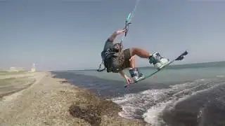 How to kite surf: Beach Start and Beach Stop.