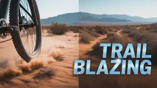 You Won't Believe the CRAZY Scenic Views on This Desert Bike Trail