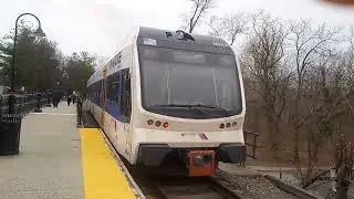 Three NJ Transit River Line Trains Departing Bordentown 1/9/26 