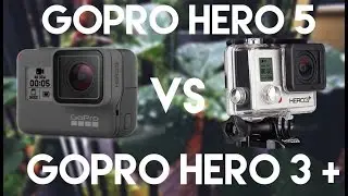 GoPro hero 5 vs GoPro hero 3+
