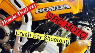Honda Trail 125 Crash Bar Comparison