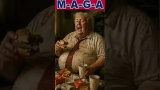 Big Back Trump: Destroying McDonald&rsquo;s Burgers to Make Eating Great Again - AI Meme