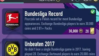 PACYBITS 20 FLASHBACK PISZCZEK BUNDERSLIGA RECORD SBC